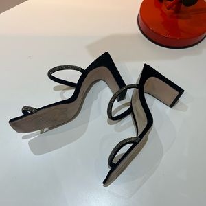 Schulz bedazzled heels